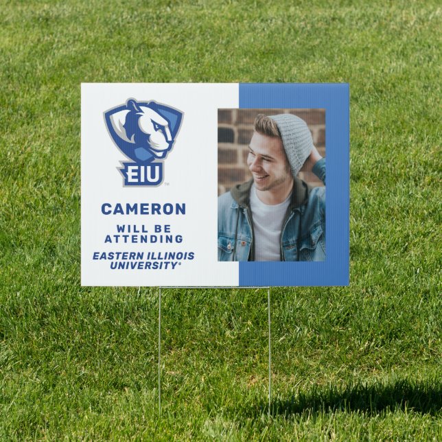 Eastern Illinois University Panthers Logo Sign (Insitu)