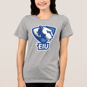 Eastern Illinois University Panthers Logo Tri-Blend Shirt