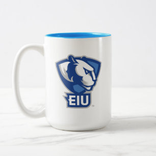 Eastern Illinois University Panthers Logo Two-Tone Coffee Mug