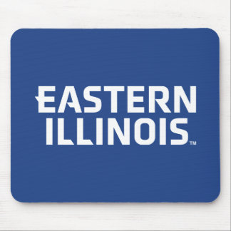 Eastern Illinois University Wordmark Logo Mouse Pad