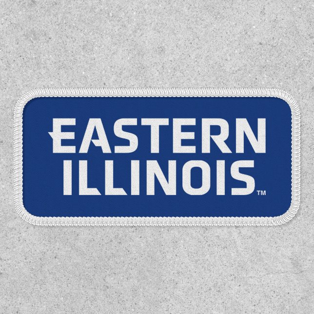 Eastern Illinois University Wordmark Logo Patch (Front)