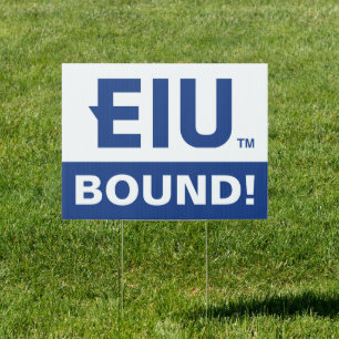 Eastern Illinois University Wordmark Logo Sign