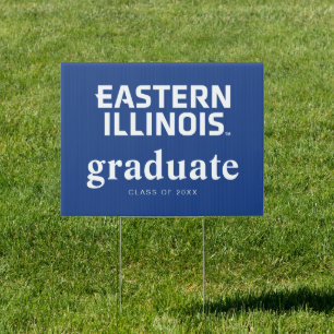 Eastern Illinois University Wordmark Logo Sign