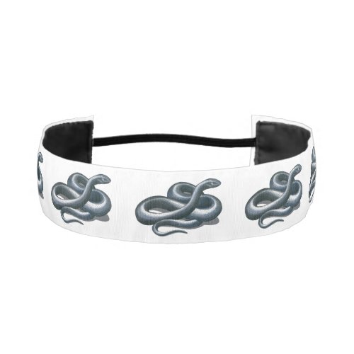 Eastern Indigo Snake Athletic Headband