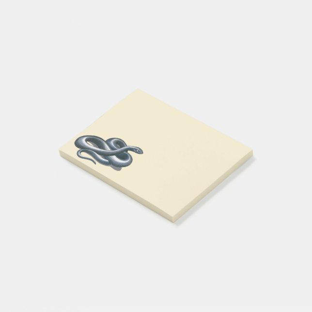 Eastern Indigo Snake Post-it Notes (Angled)