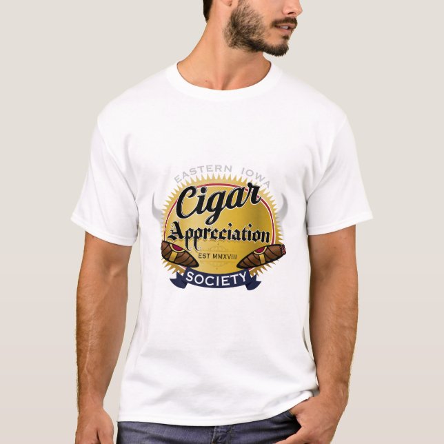 Eastern Iowa Cigar Appreciation Society Gear T-Shirt (Front)