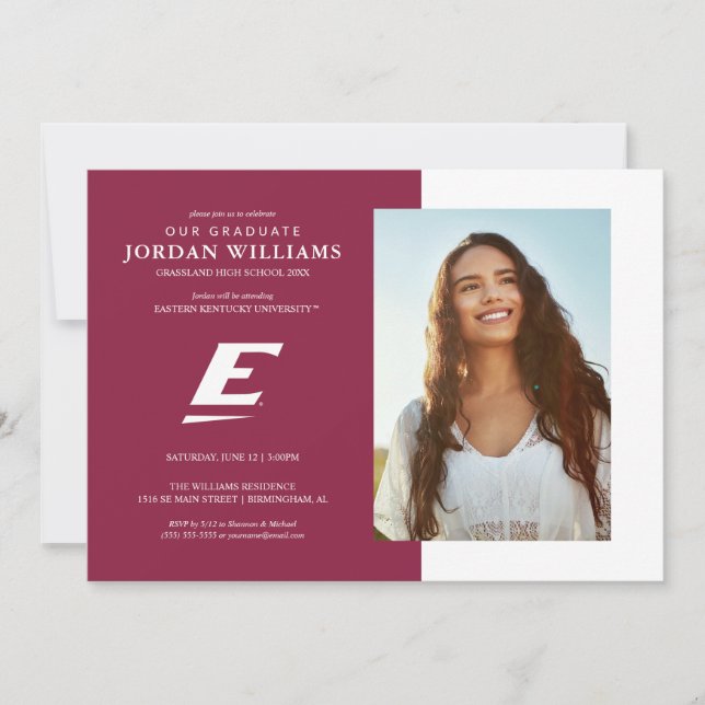 Eastern Kentucky University E Announcement (Front)