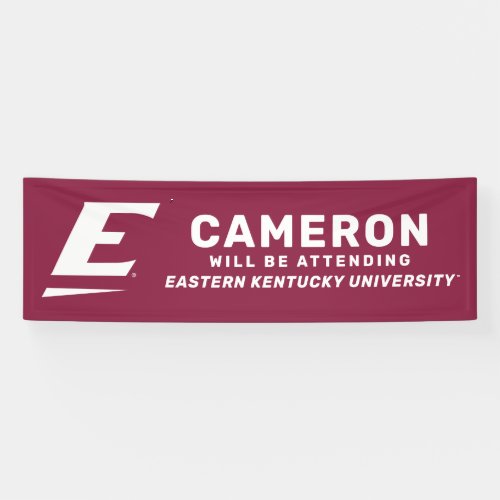 Eastern Kentucky University E Banner