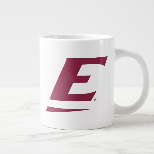 Eastern Kentucky University E Giant Coffee Mug (Right)