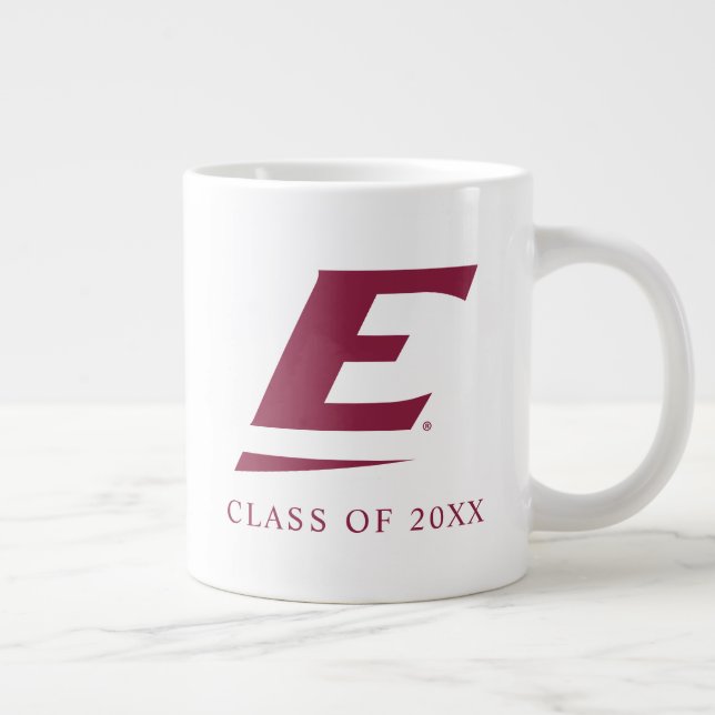 Eastern Kentucky University E Giant Coffee Mug (Right)
