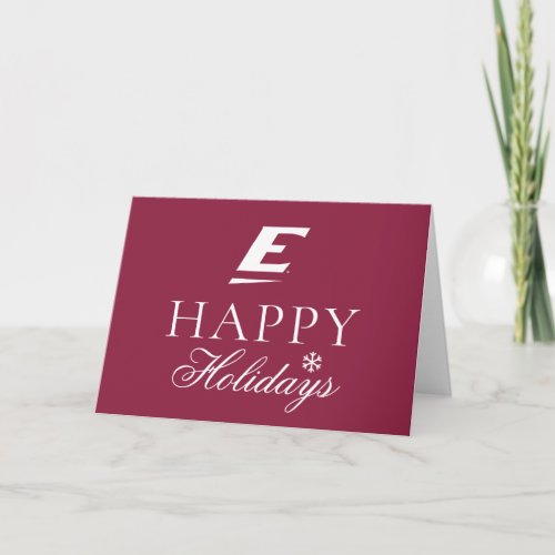 Eastern Kentucky University E Holiday Card