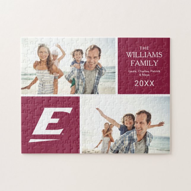 Eastern Kentucky University E Jigsaw Puzzle (Horizontal)