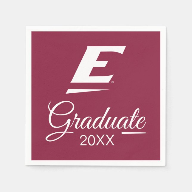 Eastern Kentucky University E Napkins (Front)