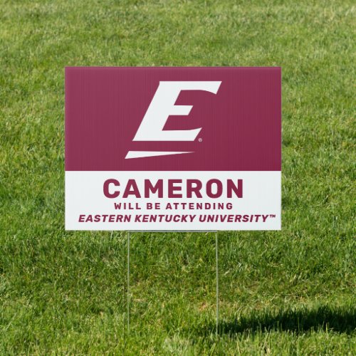 Eastern Kentucky University E Sign