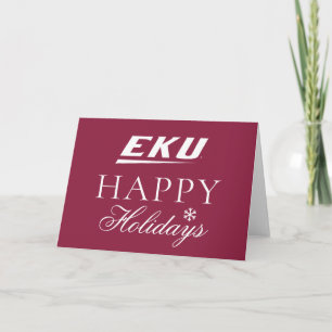 Eastern Kentucky University EKU Holiday Card