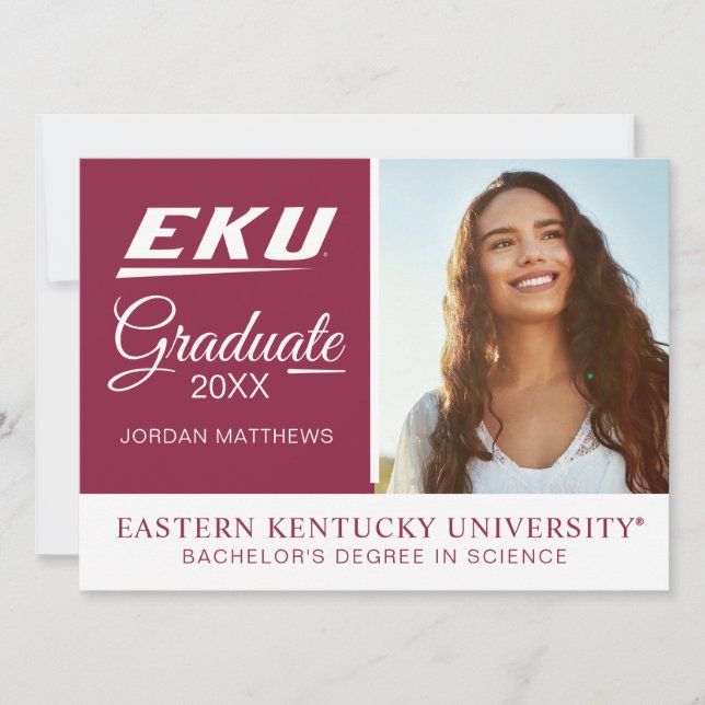 Eastern Kentucky University | EKU Invitation (Front)
