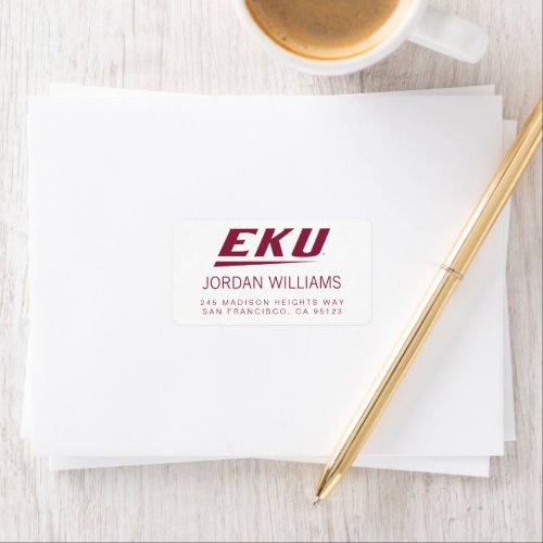 Eastern Kentucky University  EKU Label