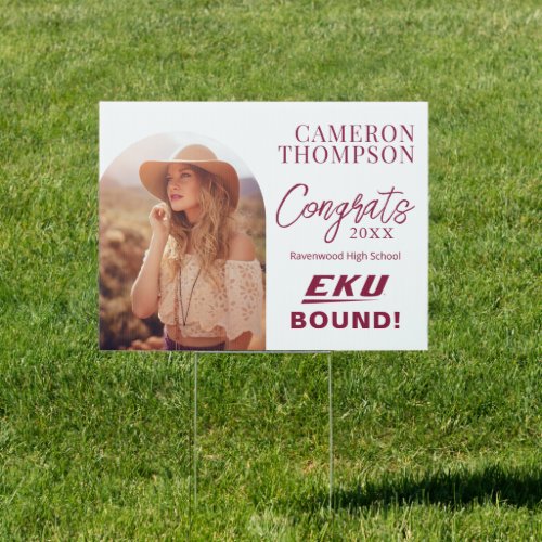 Eastern Kentucky University  EKU Sign