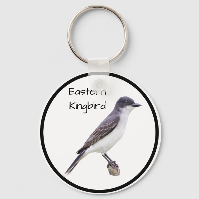Eastern Kingbird Keychain (Front)