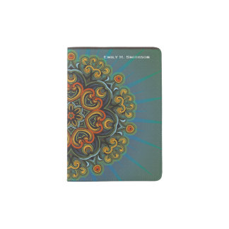Eastern Mandala Passport Holder