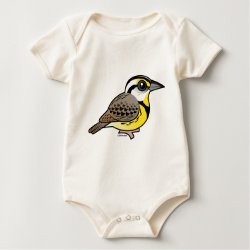 Eastern Meadowlark (perched) Infant Organic Creeper