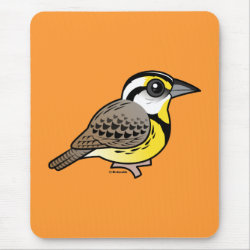 Eastern Meadowlark (perched) Mousepad