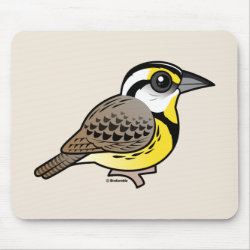 Eastern Meadowlark (perched) Mousepad