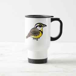 Eastern Meadowlark (perched) Travel / Commuter Mug