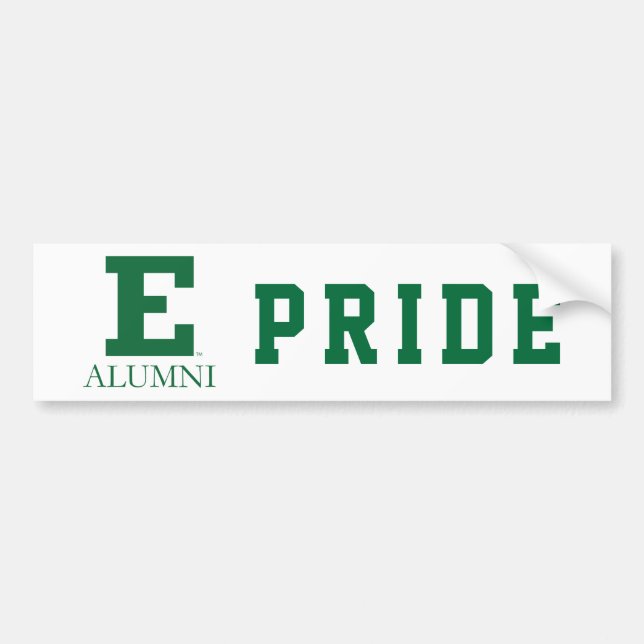 Eastern Michigan Alumni Bumper Sticker (Front)