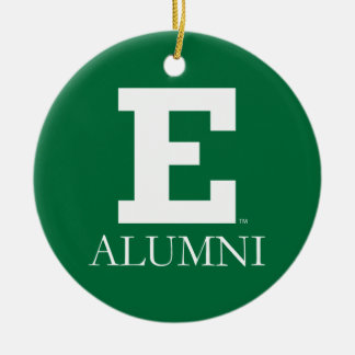 Eastern Michigan Alumni Ceramic Ornament