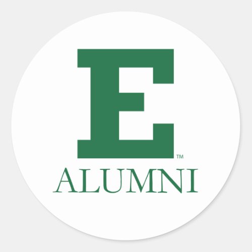 Eastern Michigan Alumni Classic Round Sticker