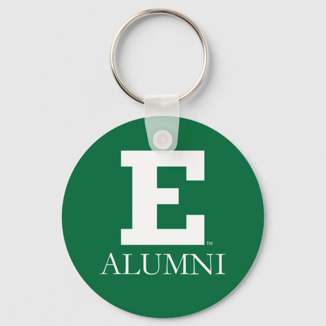Eastern Michigan Alumni Keychain (Front)
