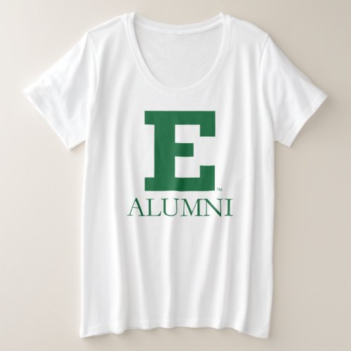 Eastern Michigan Alumni Plus Size T_Shirt