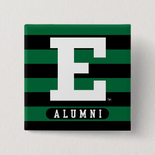Eastern Michigan Alumni Stripes Button