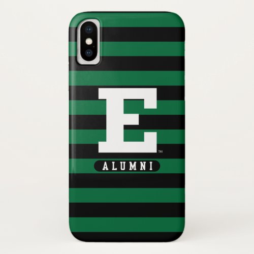Eastern Michigan Alumni Stripes iPhone X Case