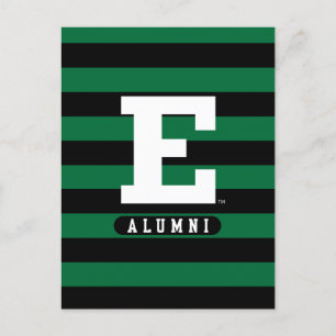 Eastern Michigan Alumni Stripes Invitation Postcard