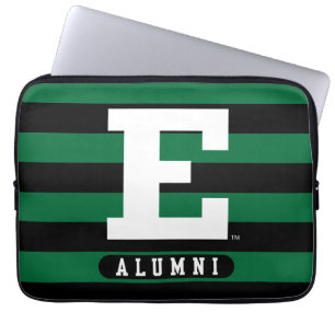 Eastern Michigan Alumni Stripes Laptop Sleeve