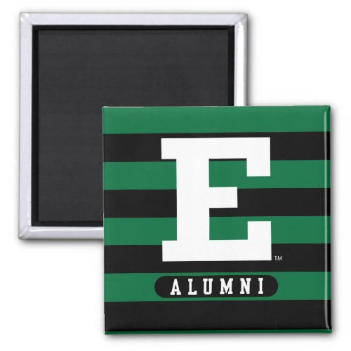 Eastern Michigan Alumni Stripes Magnet