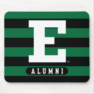 Eastern Michigan Alumni Stripes Mouse Pad