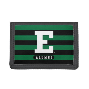 Eastern Michigan Alumni Stripes Trifold Wallet