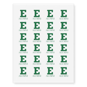 Eastern Michigan Alumni Temporary Tattoos