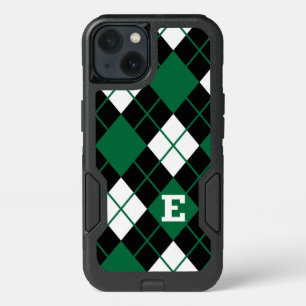 Eastern Michigan Argyle Pattern iPhone 13 Case