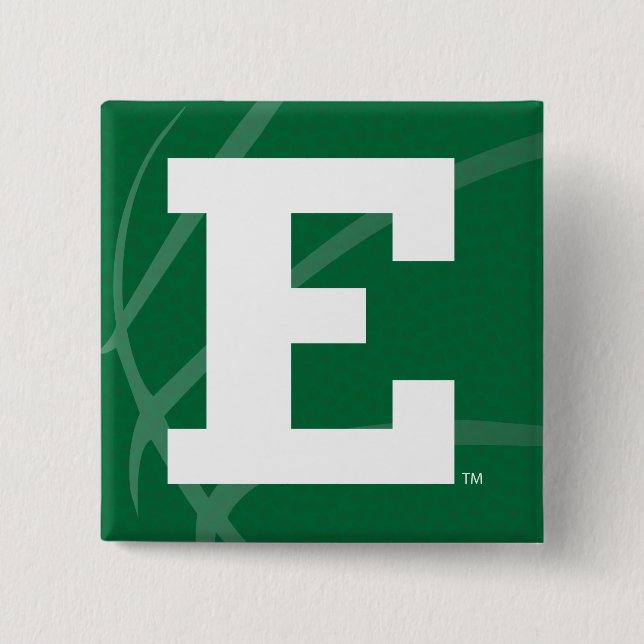 Eastern Michigan Basketball Button (Front)