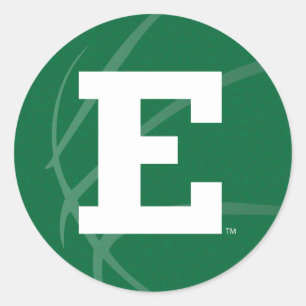 Eastern Michigan Basketball Classic Round Sticker