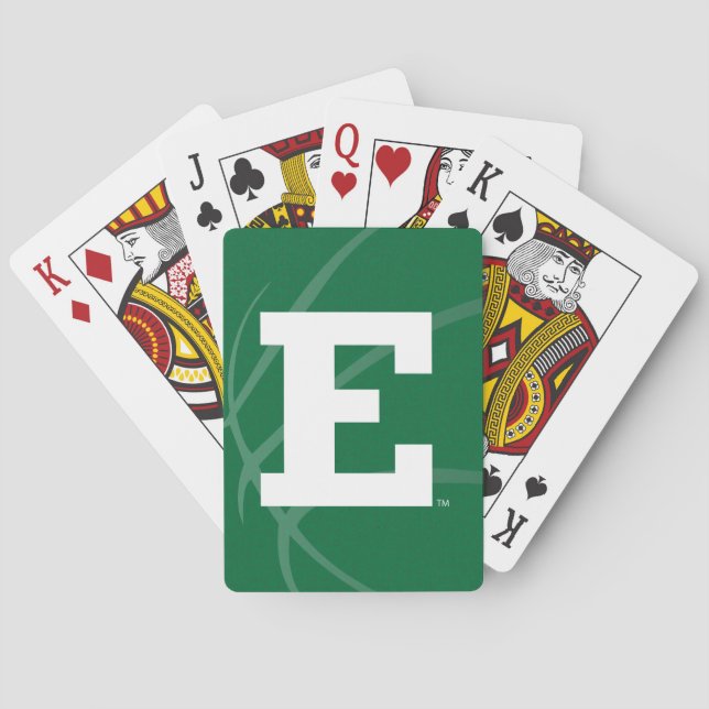 Eastern Michigan Basketball Poker Cards (Back)