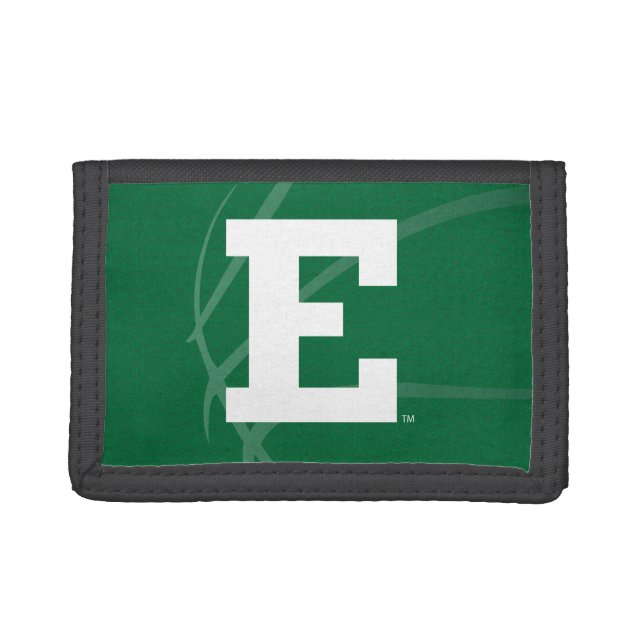 Eastern Michigan Basketball Trifold Wallet (Front)