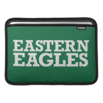 Eastern Michigan Carbon Fiber Pattern MacBook Air Sleeve