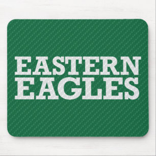 Eastern Michigan Carbon Fiber Pattern Mouse Pad