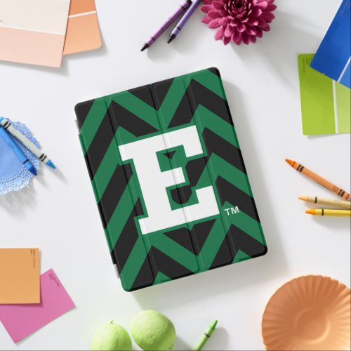 Eastern Michigan Chevron Pattern iPad Smart Cover