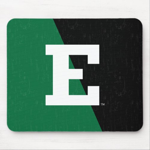 Eastern Michigan Color Block Distressed Mouse Pad